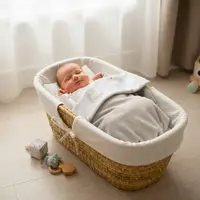 Paturica pentru copii BabyMam Pink Unicorn, realizata cu doua fete din bumbac si din plus pufos, dimensiune 75 x 50 cm