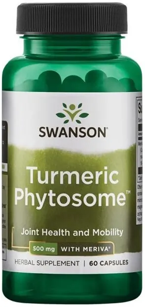 Turmeric Phytosome, 500 mg, 60 capsule, Swanson
