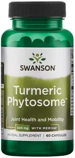 Turmeric Phytosome, 500 mg, 60 capsule, Swanson