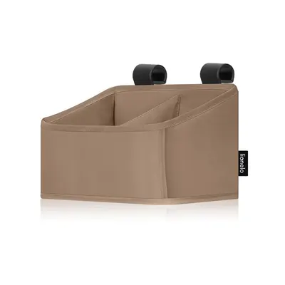 Organizator multifunctional Lionelo Sidepocket S Bej, 2 compartimente, universal, 26x12x15 cm