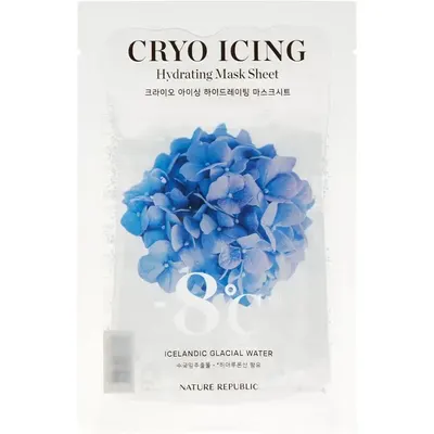 Masca servetel hidratanta cu efect racoritor Cryo Icing, 27ml, Nature Republic