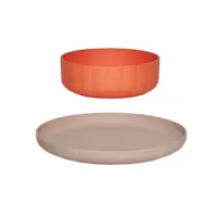 Set de veselă pentru copii 2 buc. din plastic Pullo – OYOY Mini