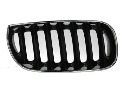 Grila radiator Dreapta potrivit BMW X3 (E83) 2.0-3.0D 2003-2011 - (crom/negru)
