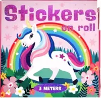 Rola de autocolante la cutie - Unicorn