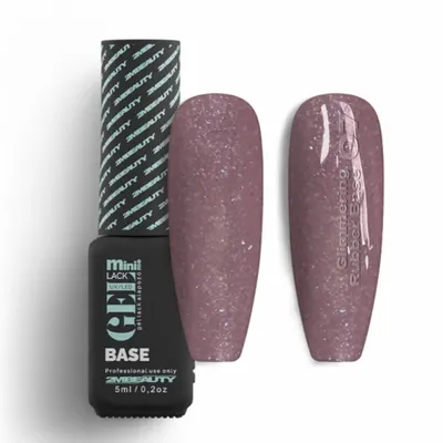 Oja semipermanenta GELlack 2M Glimmering Rubber Base Nr. 07 - 5ml