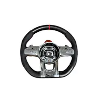 Volan sport piele si carbon compatibil cu modelele Mercedes 2011-2021 Produs compatibil - nu este OEM Cod: OCH-08