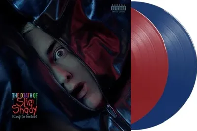 The Death Of Slim Shady - Blue / Red Marbled Vinyl