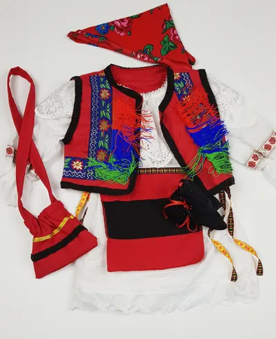 Costum Traditional Botez Fetite Catalina