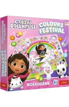 Joc: Festivalul culorilor. Gabby's Dollhouse
