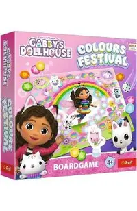 Joc: Festivalul culorilor. Gabby's Dollhouse
