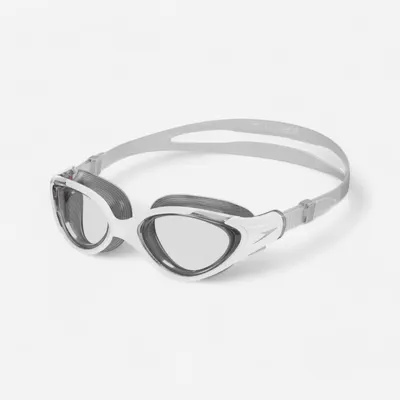 Ochelari de înot lentile transparente SPEEDO BIOFUSE 2.0 Alb-Gri Damă
