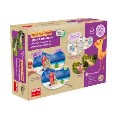 Joc educativ Orientarea in spatiu Pasarile