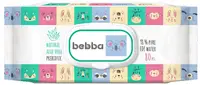 Șervețele umede cu capac Silkline Bebba - Aloe vera și prebiotic, 80 buc
