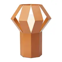Veioză portocalie din metal cu abajur din metal (înălțime 27 cm) Octa – Markslöjd