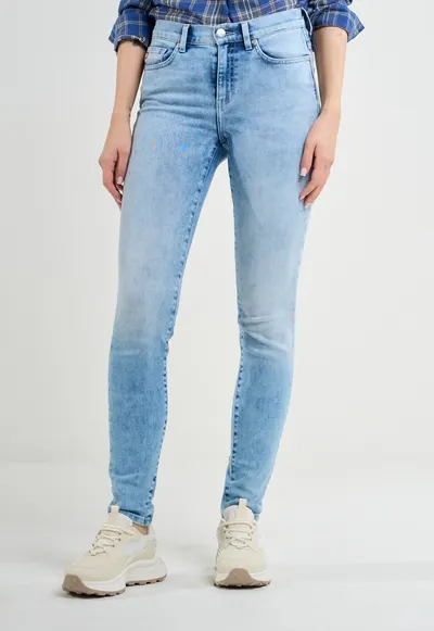 Blugi skinny cu talie medie Adela