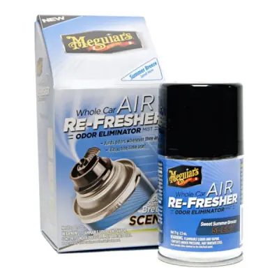 Spray curatare aer conditionat Meguiars Whole Car Air Re-Fresher Summer Breeze 74ml