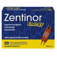Zentinor Energy, 20 fiole, Zentiva