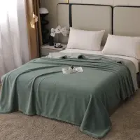 Patura Premium, 200x230cm, cu Blanita Shorthair si Cocolino, cu Fermoar, Petrol, Gri – Lux, Caldura & Versatilitate!