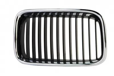 Grila radiator fata dreapta negru crom BMW Seria 3 intre 1990-1996