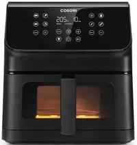 Friteuză cu aer cald Cosori - Premium II Plus, 1700 W, 6.2 l, negru