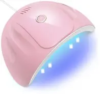 Lampă UV/LED Mini Portabilă 803 Pink 88W pentru Orice Material Tehnic