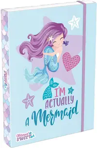 Cutie cu bandă elastică Lizzy Card Mermaid Sweet - A4