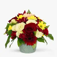 Aranjament floral - Soare pentru o zi de toamna