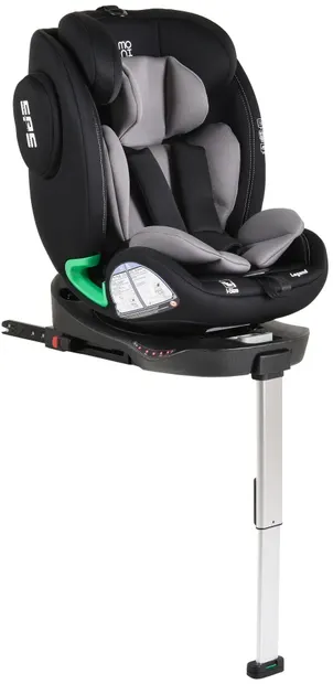 Scaun auto Moni - Legend, 360°, IsoFix, I-Size, 40-150 cm, Gri