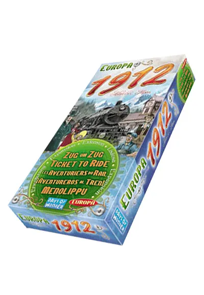 Extensie pentru jocul de societate Ticket to Ride Europa 1912 expansion