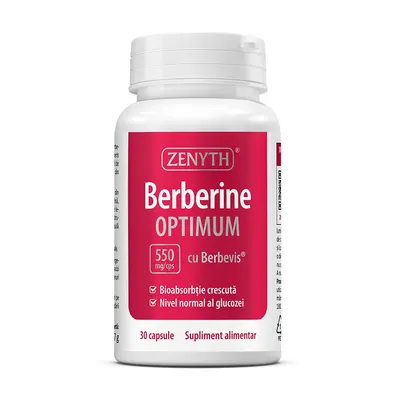 Berberine optimum, 550 mg, Zenyth | 30 capsule