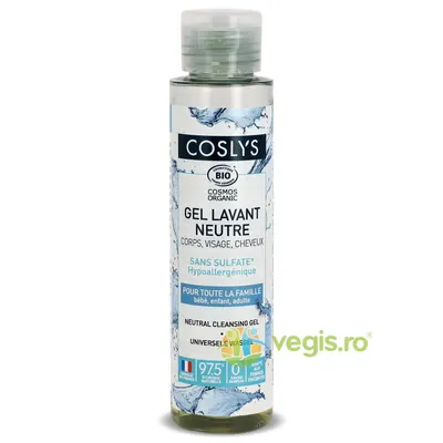 Gel de Dus pentru Maini, Corp si Par pentru Toata Familia fara Parfum Travel Size Bio 100ml