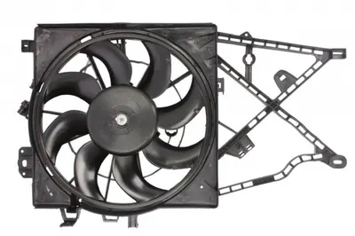 Ventilator radiator (cu carcasa) potrivit OPEL VECTRA B 1.6-2.6 09.95-07.03