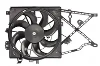 Ventilator radiator (cu carcasa) potrivit OPEL VECTRA B 1.6-2.6 09.95-07.03