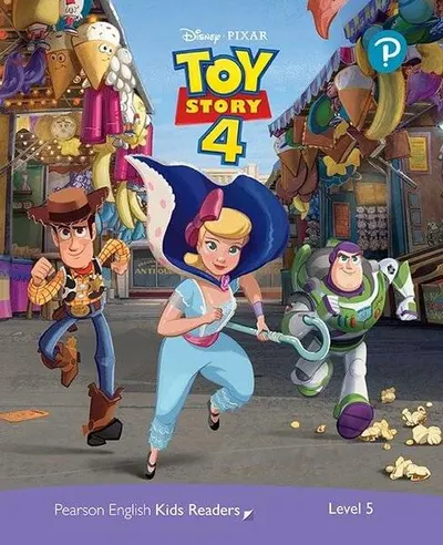 Disney PIXAR Toy Story 4. Pearson English Kids Readers. A2+ Level 5 with online audiobook - Paperback brosat - Paul Shipton