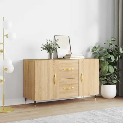 vidaXL Dulap, stejar sonoma, 100x36x60 cm, lemn compozit