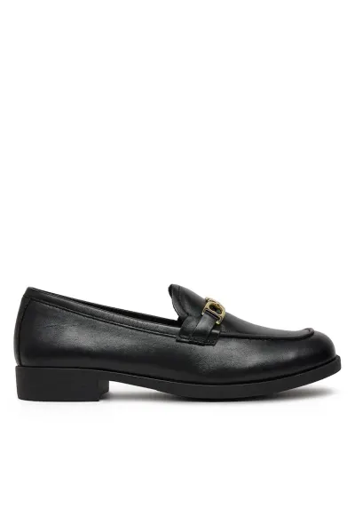 Mocasini dama Vitello Nero - piele naturala
