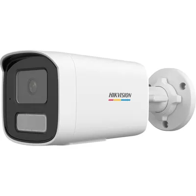 Camera de supraveghere IP Bullet 6MP ColorVu Hikvision DS-2CD1T67G2H- LIU(2.8MM), lentila fixa 2.8mm, iluminare: Color: 0.001 Lu