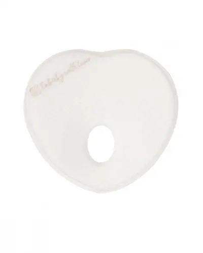 Pernuta memory pentru formarea capului KikkaBoo Airknit Heart White