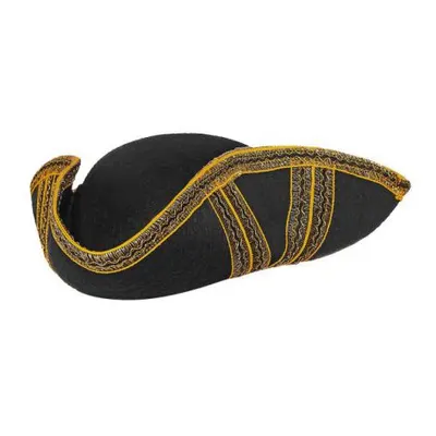 Palarie tricorn neagra