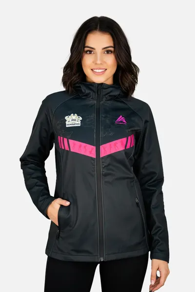 Geaca softshell feminin - International Fitness and Body Building Federation