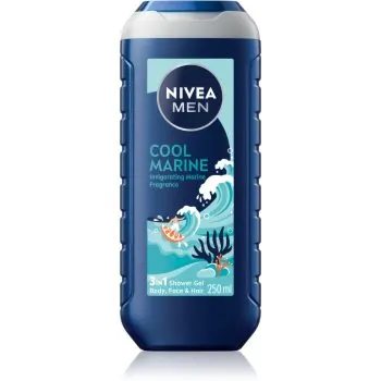 NIVEA MEN Cool Marine gel de dus pentru corp si par