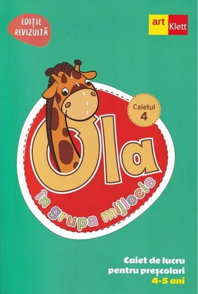 OLA în grupa mijlocie. Caiet de lucru pentru preșcolari. Caietul 4 (4-5 ani) - Paperback brosat - ***