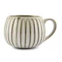 Cană maro/bej din gresie ceramică 400 ml Arto – S|P Collection
