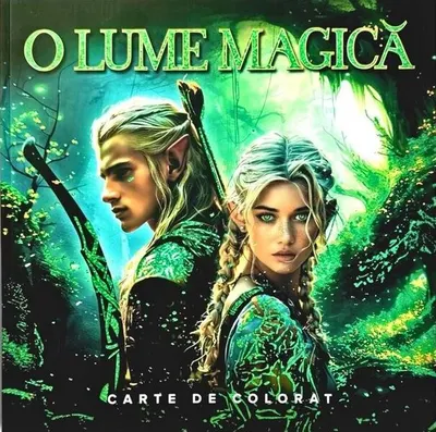 O lume magică. Carte de colorat - Paperback brosat - ***