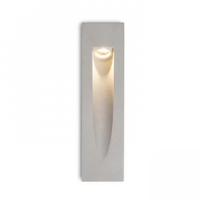 GAP corp de iluminat incastrat gri argintiu 230V LED 4x3W IP54 3000K