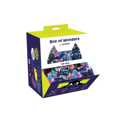 20603099 WONDERS Display box Cat Toy Bell ball - 60 pcs