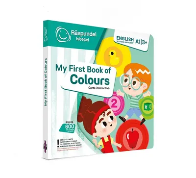 Carte Raspundel Istetel My first book of colors (limba engleza)