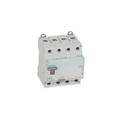 Intrerupator diferential RCD DX³-ID - 4P 400 V~ Nul pe partea dreapta - 80 A - 30 mA - tip A