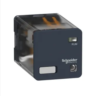 Releu Ambrosabil Universal, Zelio Rum, 2 C/O, 120 V Ca, 10 A, cu Led