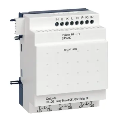 Modul de Extensie I/O Discret, 14 I/O, 24 V C.A., pentru Zelio Logic